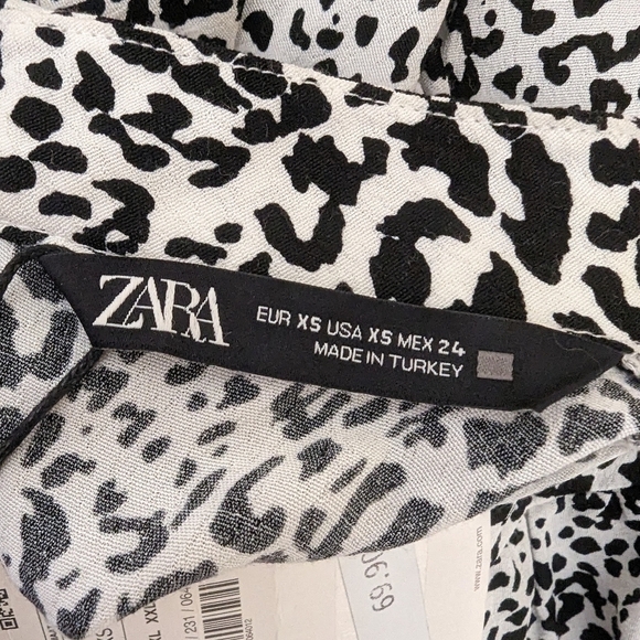 Zara Leopard Print Boho Dress - Picture 9 of 11